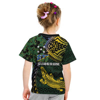 Solomon Islands Kid T Shirt 677 Proud Crocodile Melanesian Pattern - Polynesian Pride