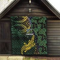 Solomon Islands Quilt 677 Proud Crocodile Melanesian Pattern - Polynesian Pride
