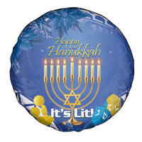 Hanukkah Jewish Festival Spare Tire Cover It's Lit - Polynesian Pattern LT14 - Polynesian Pride