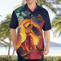 Hawaii Kilauea Big Islands Hawaiian Shirt Pele Goddess With Tropical Flowers LT14 - Polynesian Pride