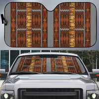 Malo e Lelei Tonga Auto Sun Shade Tongan Ngatu Tapa Cloth - Polynesian Pride