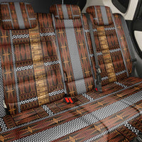 Malo e Lelei Tonga Back Car Seat Cover Tongan Ngatu Tapa Cloth - Polynesian Pride