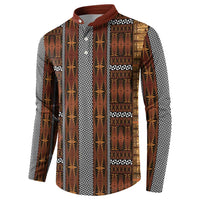 Malo e Lelei Tonga Button Sweatshirt Tongan Ngatu Tapa Cloth LT14 - Polynesian Pride