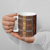 Malo e Lelei Tonga Ceramic Mug Tongan Ngatu Tapa Cloth - Polynesian Pride