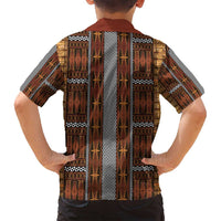 Malo e Lelei Tonga Family Matching Puletasi and Hawaiian Shirt Tongan Ngatu Tapa Cloth - Polynesian Pride