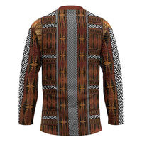 Malo e Lelei Tonga Hockey Jersey Tongan Ngatu Tapa Cloth LT14 - Polynesian Pride