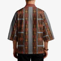 Malo e Lelei Tonga Kimono Tongan Ngatu Tapa Cloth LT14 - Polynesian Pride