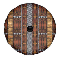 Malo e Lelei Tonga Spare Tire Cover Tongan Ngatu Tapa Cloth - Polynesian Pride