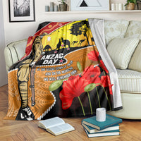 New Zealand And Australia ANZAC Day Blanket Aboriginal Maori Starring Night Style