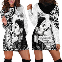 New Zealand Women's Day Hoodie Dress Aotearoa Kia Whakapumau Te Mana Wahine LT14 - Polynesian Pride