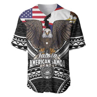 Talofa American Samoa Flag Day Baseball Jersey Bald Eagle Polynesian Tattoo