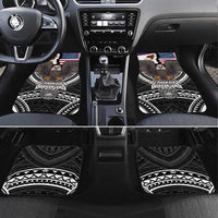 Talofa American Samoa Flag Day Car Mats Bald Eagle Polynesian Tattoo LT14 Set 4pcs Black - Polynesian Pride