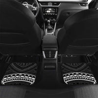 Talofa American Samoa Flag Day Car Mats Bald Eagle Polynesian Tattoo LT14 Set 2pcs - Back Black - Polynesian Pride