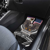Talofa American Samoa Flag Day Car Mats Bald Eagle Polynesian Tattoo LT14 - Polynesian Pride