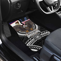 Talofa American Samoa Flag Day Car Mats Bald Eagle Polynesian Tattoo LT14 - Polynesian Pride
