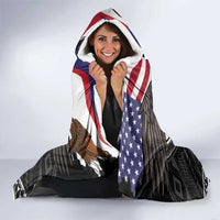 Talofa American Samoa Flag Day Hooded Blanket Bald Eagle Polynesian Tattoo LT14 - Polynesian Pride