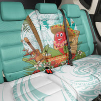 Hawaii Cinco de Mayo Back Car Seat Cover Chili Pepper Hula Girl Tropical Vibes