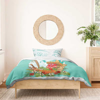 Hawaii Cinco de Mayo Bedding Set Chili Pepper Hula Girl Tropical Vibes LT14 - Polynesian Pride