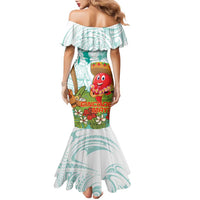 Hawaii Cinco de Mayo Family Matching Mermaid Dress and Hawaiian Shirt Chili Pepper Hula Girl Tropical Vibes