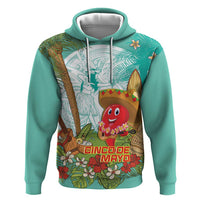 Hawaii Cinco de Mayo Hoodie Chili Pepper Hula Girl Tropical Vibes