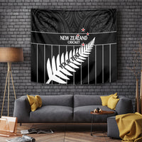 Custom New Zealand Silver Fern Cricket Tapestry Aotearoa Maori Go Black Cap LT14 - Polynesian Pride