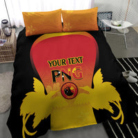 Custom Papua New Guinea Cricket Bedding Set 2024 Go PNG LT14 - Polynesian Pride