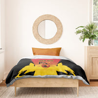Custom Papua New Guinea Cricket Bedding Set 2024 Go PNG LT14 - Polynesian Pride
