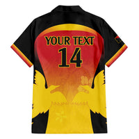 Custom Papua New Guinea Cricket Hawaiian Shirt 2024 Go PNG LT14 - Polynesian Pride