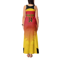 Custom Papua New Guinea Cricket Tank Maxi Dress 2024 Go PNG LT14 - Polynesian Pride