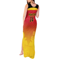 Custom Papua New Guinea Cricket Tank Maxi Dress 2024 Go PNG LT14 - Polynesian Pride