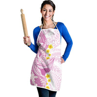 Purple Hawaii Shark Tattoo Apron Puakenikeni Lei Plumeria Polynesian Pattern LT14 - Polynesian Pride