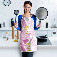 Purple Hawaii Shark Tattoo Apron Puakenikeni Lei Plumeria Polynesian Pattern LT14 - Polynesian Pride