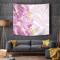 Purple Hawaii Shark Tattoo Tapestry Puakenikeni Lei Plumeria Polynesian Pattern LT14 Purple - Polynesian Pride