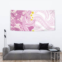 Purple Hawaii Shark Tattoo Tapestry Puakenikeni Lei Plumeria Polynesian Pattern LT14 - Polynesian Pride