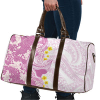 Purple Hawaii Shark Tattoo Travel Bag Puakenikeni Lei Plumeria Polynesian Pattern LT14 - Polynesian Pride