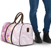 Purple Hawaii Shark Tattoo Travel Bag Puakenikeni Lei Plumeria Polynesian Pattern LT14 - Polynesian Pride