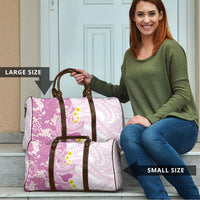 Purple Hawaii Shark Tattoo Travel Bag Puakenikeni Lei Plumeria Polynesian Pattern LT14 - Polynesian Pride