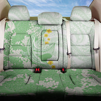Green Hawaii Shark Tattoo Back Car Seat Cover Puakenikeni Lei Plumeria Polynesian Pattern LT14 One Size Green - Polynesian Pride