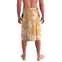 Orange Hawaii Shark Tattoo Lavalava Puakenikeni Lei Plumeria Polynesian Pattern LT14 - Polynesian Pride