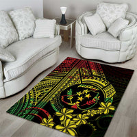 Reggae Kosrae Liberation Day Area Rug September 8 Polynesian Tattoo - Polynesian Pride