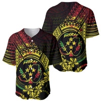 Reggae Kosrae Liberation Day Baseball Jersey September 8 Polynesian Tattoo - Polynesian Pride