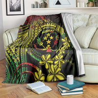 Reggae Kosrae Liberation Day Blanket September 8 Polynesian Tattoo - Polynesian Pride