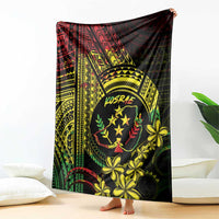 Reggae Kosrae Liberation Day Blanket September 8 Polynesian Tattoo - Polynesian Pride