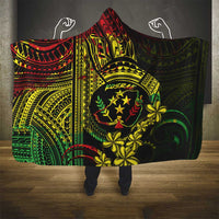 Reggae Kosrae Liberation Day Hooded Blanket September 8 Polynesian Tattoo - Polynesian Pride