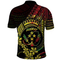 Reggae Kosrae Liberation Day Polo Shirt September 8 Polynesian Tattoo - Polynesian Pride