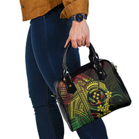 Reggae Kosrae Liberation Day Shoulder Handbag September 8 Polynesian Tattoo - Polynesian Pride