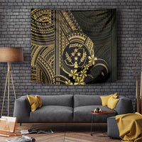 Gold Kosrae Liberation Day Tapestry September 8 Polynesian Tattoo - Polynesian Pride