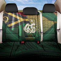 Long Live Vanuatu Independence Day Back Car Seat Cover 46th Anniversary Woven Pattern LT14 One Size Reggae - Polynesian Pride