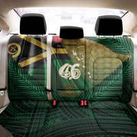 Long Live Vanuatu Independence Day Back Car Seat Cover 46th Anniversary Woven Pattern LT14 - Polynesian Pride