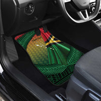 Long Live Vanuatu Independence Day Car Mats 45th Anniversary Woven Pattern LT14 - Polynesian Pride